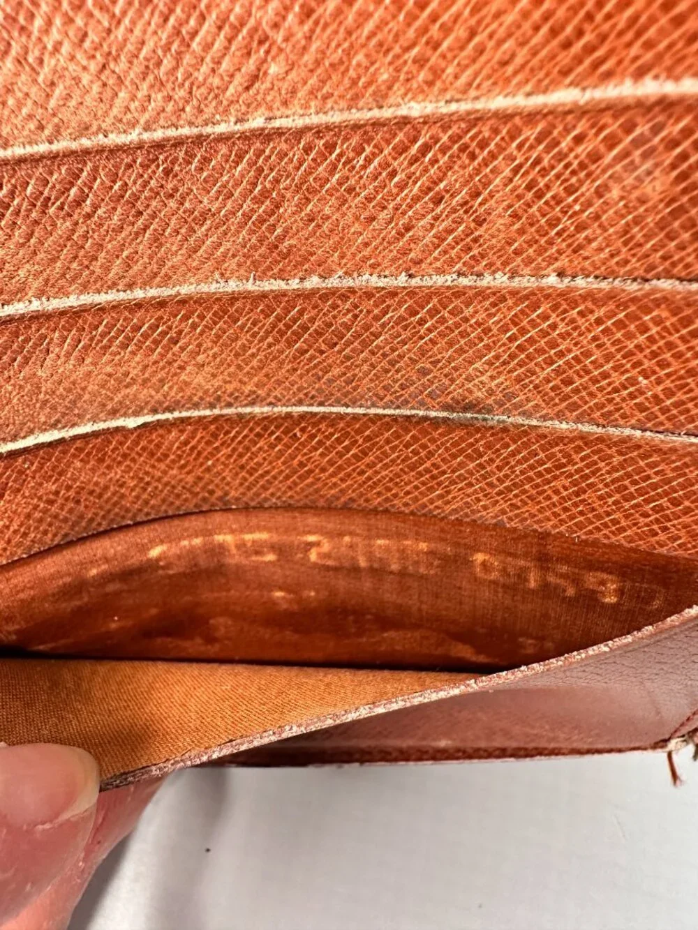 Louis Vuitton Malletier Wallet Brown Leather LV Monogram